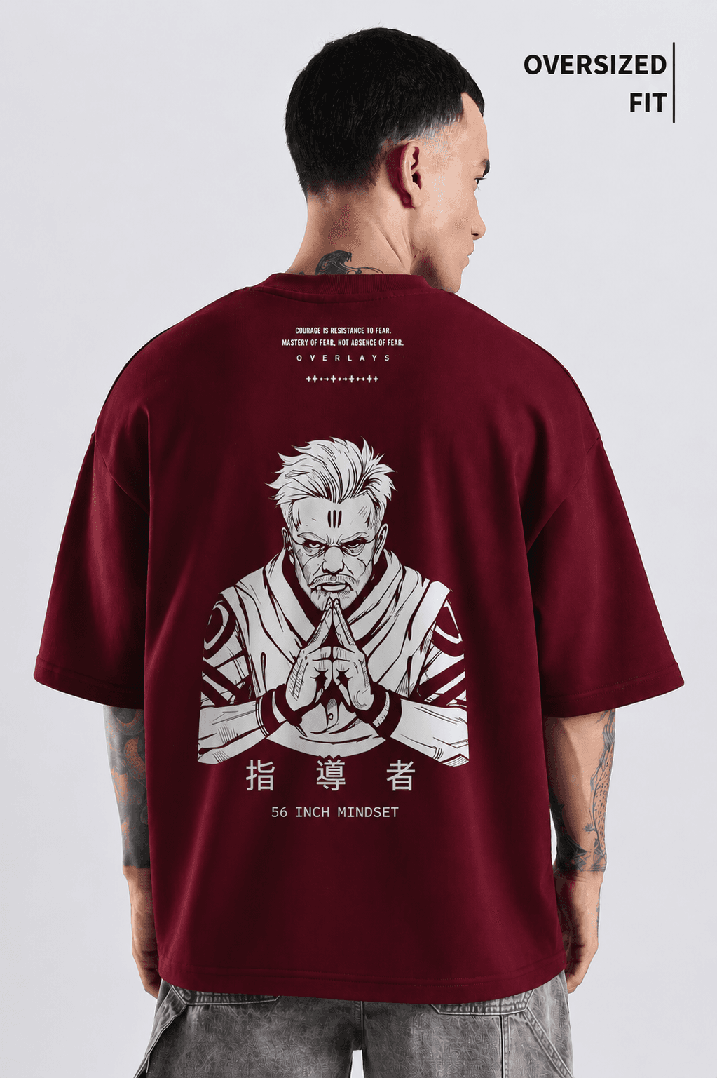 Modi anime tshirt 240gsm cotton oversized